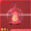 Customized LED glass ball christmas ball christmas day gifts