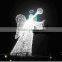 Angel motif outdoor led christmas lights / outdoor lighted christmas angel