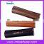 Custom wooden portable mobile power bank 2600mAh in cylindrical shape