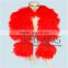 Feather Showgirl Latin Drag Leotard Coat