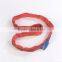 High tenacity 100% polyester fiber 5 ton textile round sling