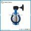 Trade Assurance Full Size Manual-Operated With Handle/Worm Gear Wafer Type Butterfly Valve DN80