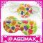 Non-toxic durable colorful smart hook and loop headset cord wrapper