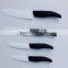 4pcs set of Ceramic Fruit Knife, Paring Knife, Utility Knife and Chef Knife with Acrylic Stand