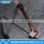 Hot sale European style tempered glass framless hinge style folding bath screen