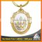 Best selling Makkah Sunni religious printing muslim metal keychain promotional