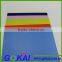 Colorful no waves clear pvc rigid sheet