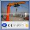 10 ton fixed wall mounted slewing jib crane