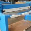 manual shearing steel plate cutting machinery steel plate shear sheet metal shear machine