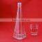 Various capacities 500ml helerogenic bottle spirited bottles the wood shape bottles