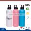 500ml/600ml/750ml/1000ml BPA free PE water bottle with Screw Lid
