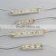 Latest advertising warerproof brightness SMD5050 Colorful RGB Injection SMD Module with adhesive tape fixed on back 12V DC power