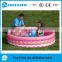 giant round pvc inflatable family center swimming pool for kids, water pool lounger for outdoor