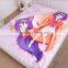 New Hatsuse Isuna - No Game No Life Japanese Anime Bed Sheet with Pillow Covers Blanket 3