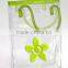 Beautiful green PVC bag./PVC handbag/ PVC gift bag