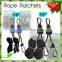 Light rope ratchet / rope plant hangers for grow tent in 1/4 inch and 1/8 inch