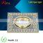 Square shape mr16 downlight fixture with 40W halogen bulb