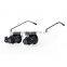 2 led magnifier eye glasses magnifying
