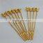 gold plating shinny rose flower making processing , gold rose mass production