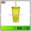 22oz Double Wall Custom Plastic Tumbler With Heat-transfer Printing Logo