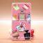 Wholesale Fashion Perfume TPU+PC Transparent Painting Phone Case With Finger Ring Holder For Oppo A33