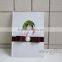 Custom made white wedding guest books