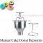 Stainless Steel Manual Cake Doughnut Donut Depositor