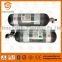 Carbon fiber cng cylinder/aluminium composite tank Made in China with 3L/6.8L/9L for SCBA