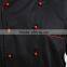 Men's Classic japanese style Chef Coat Basic Long Sleeve with black or white Buttons