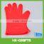 Silicone cooking gloves - heat resistant oven mitt for grilling, BBQ, Kitchen - safe handling of pots and pans