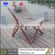 French style folding easy chair wooden