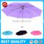 China leading factory custom promotional and advertising 3 Folding Parasols Rain Umbrellas