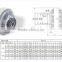 TLXB-1 Printing machinery parts Hollow axle magnetic powder clutch