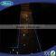 Outdoor using 3mm end glow cable for floor starry star with black PVC Jacket