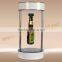 AW magnet wine floating display cabinet/phone floating display units /led globle floating pop display