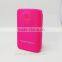 Top quality 2 USB output ports 4 colors available 6000mah power bank with mirror with torch light
