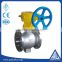 China factory supply carbon steel V type ball valve