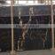Hot Sell black and gold marble in stock