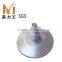 cabinet adjusting leg with round shape bottom for furniture leg