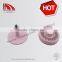 rfid ear tag for cattle with 134.2HKZ in pink with metal pin 30*30 mm