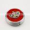 low moq! hot selling bling metal greative square rhinestone pill box/promotion pill box/capsule storage case/capsule case