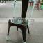 Modern Cheap Iron Frame Industry Metal chair with office furniture