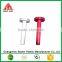Pedestrian Road Barrier Rotomoding Plastic safety road barrier red colour make in China