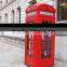 antique red telephone booth factory sales