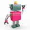 custom make small plastic robot toys,OEM design plastic robot models