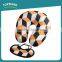 Toprank Wholesale Design Custom Logo Magic Cube Printed Eyemask Microbead Neck Pillow Travel Sleep Set Travel Airline Kit