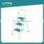 Household 3 Steps Folding Iron Ladder With Powder Coated