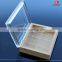 JYTH-007Factory wholesale clear acrylic tea gift box,customized glass size tea box