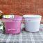Promotional Tin Ice Bucket, Customized metal ice buckets, Galvanized iron ice buckets