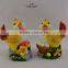 2017 New Year Souvenir Animal Statue Resin Chicken for Home Decoration